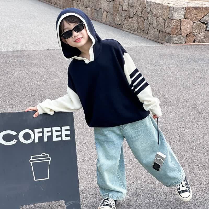 幼児男の子用クラシックデニムパンツ - image 4