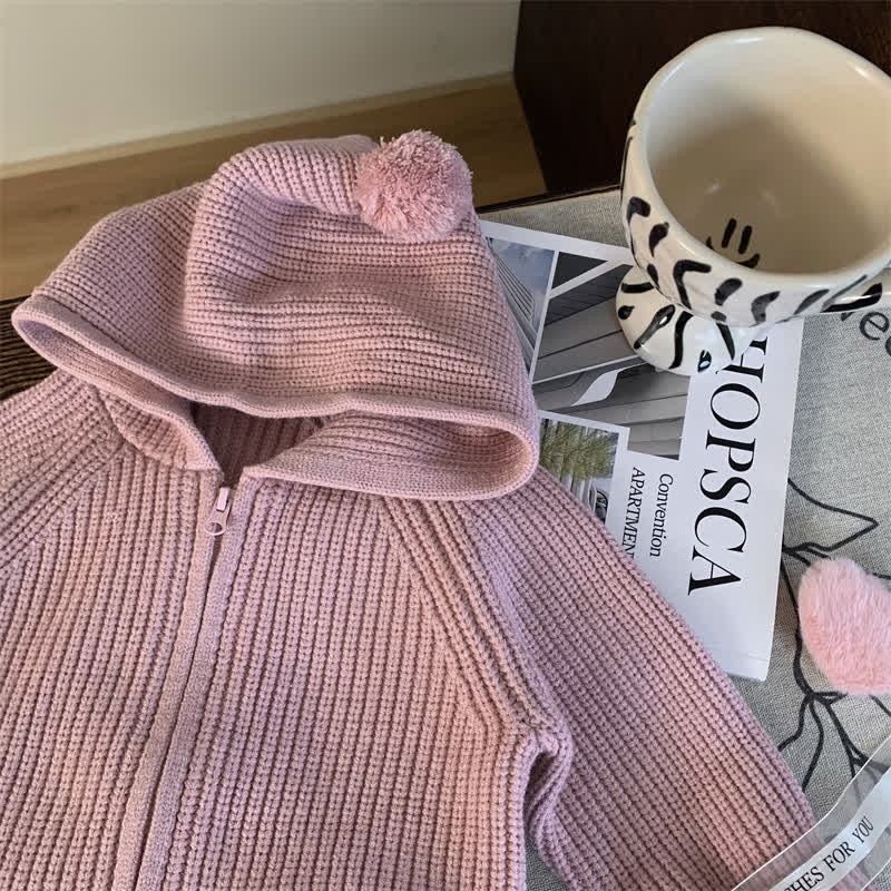 幼児用フード付きセーター/レギンス - image 2