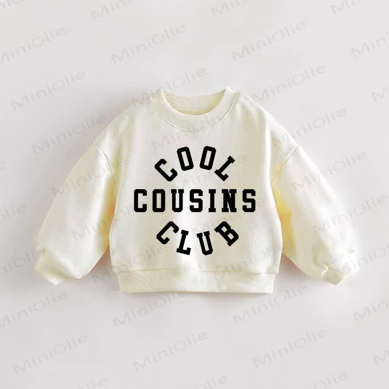 COOL COUSINS CLUBベビー 幼児用スウェットシャツ - クリーム - 3～5歳 - image 1