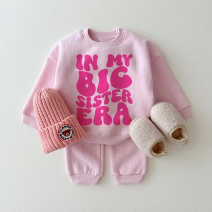IN MY BIG SISTER ERAベビーピンク 2点セット - ピンク - 2～3歳 - image 1