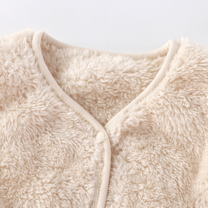 ベビー幼児用無地フリースベストジャケット - image 5