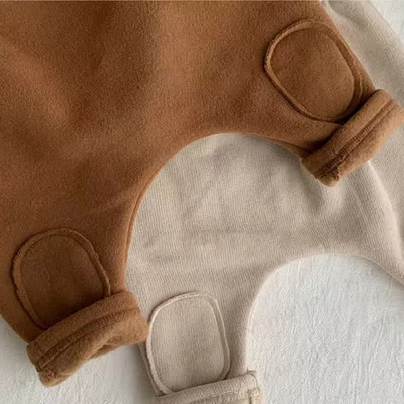 ベビー無地フリースジョガーパンツ - image 2