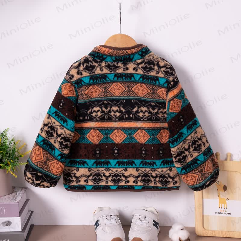 ベビー幼児用トーテムポーラーフリースジャケット - image 2