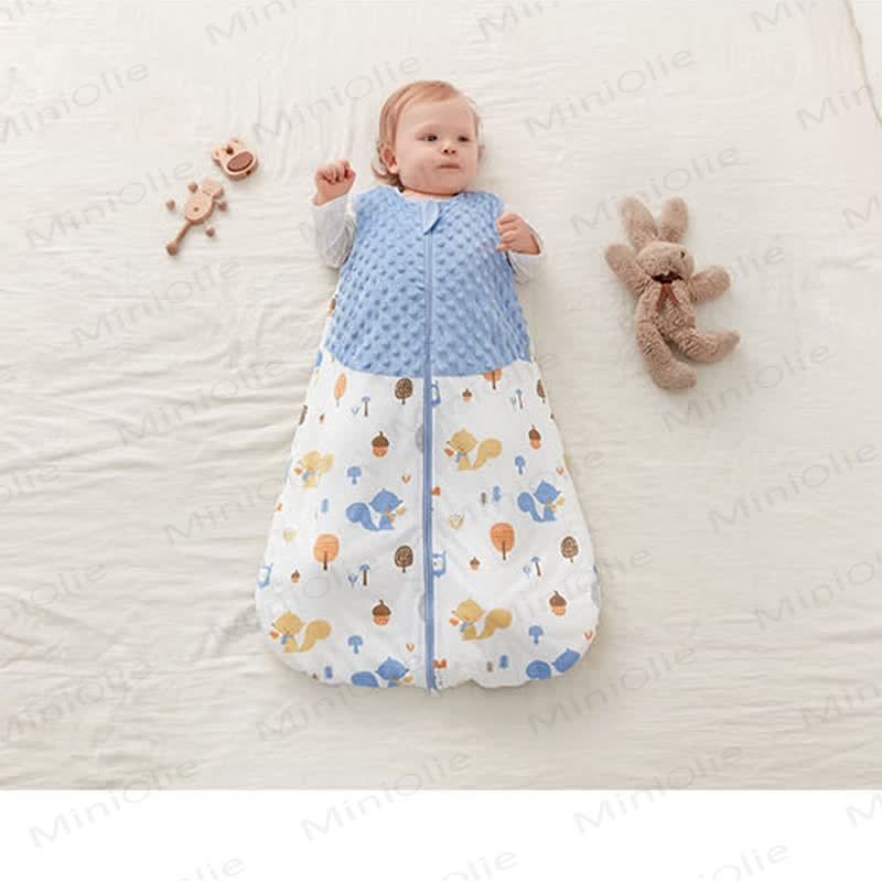 ベビー用キュートプリントコットン寝袋 - image 2