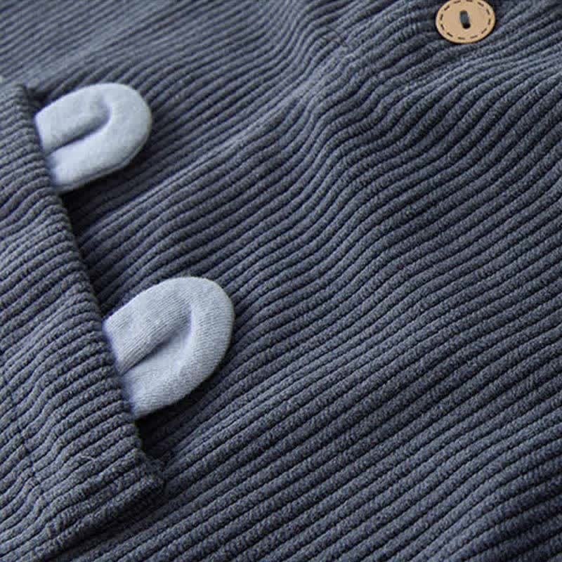 ベビー幼児用バニーコーデュロイオーバーオール - image 8