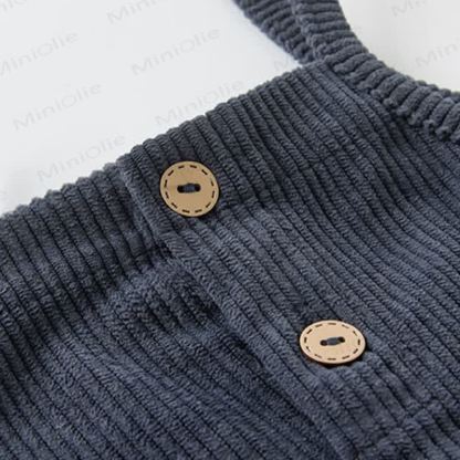 ベビー幼児用バニーコーデュロイオーバーオール - image 7