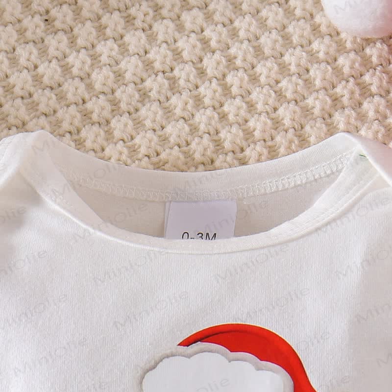 MY 1ST CHRISTMASベビー チェック柄 2ピースセット（帽子付き） - image 25