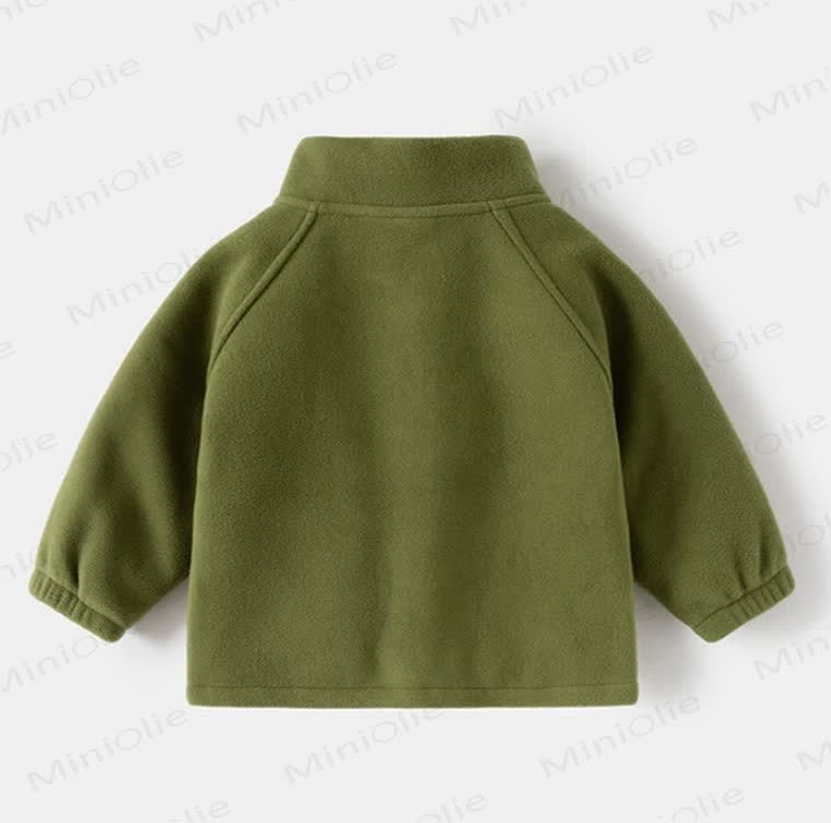 幼児用ポーラーフリーススタンドカラーアウター - image 10