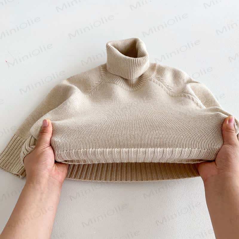 キッズニット無地セーター - image 11