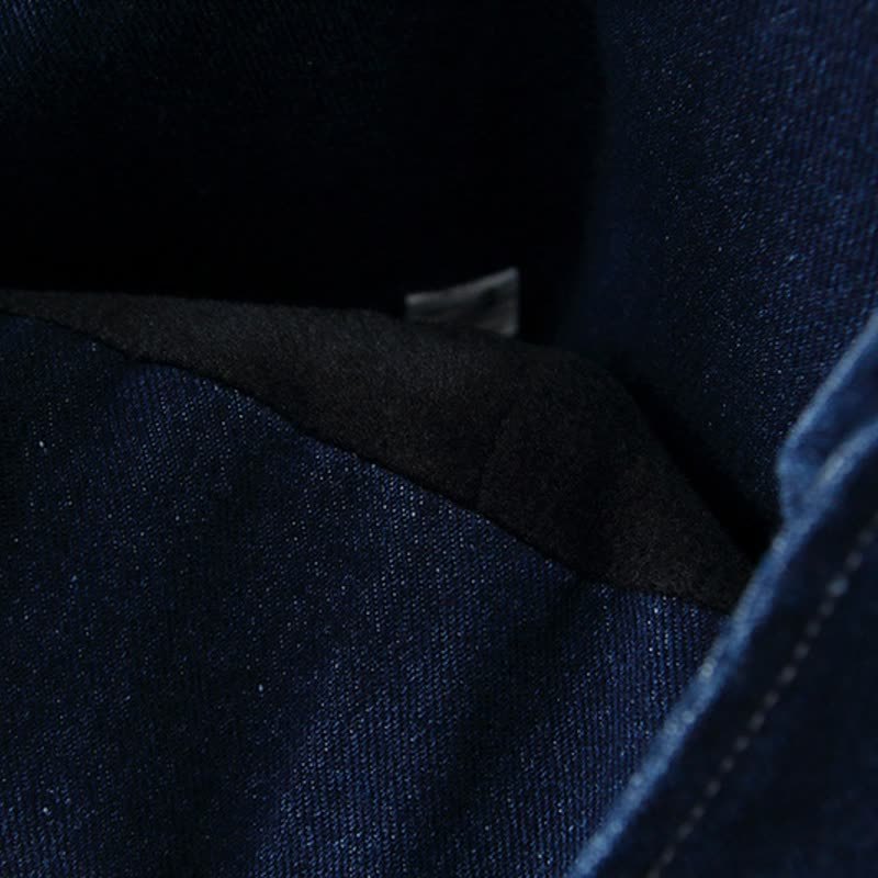 ベビー幼児用マッシュルームデニムフリース裏地オーバーオール - image 11