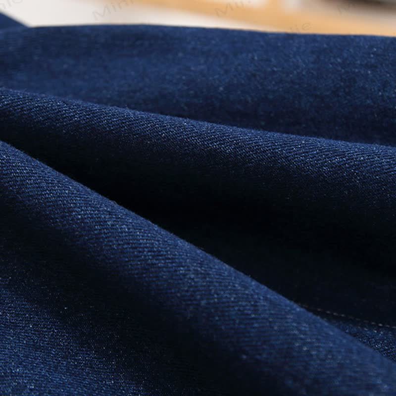 ベビー幼児用マッシュルームデニムフリース裏地オーバーオール - image 13