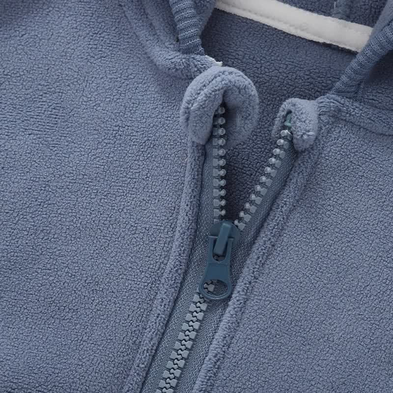 ベビーフード付き動物漫画アウターウェア - image 4