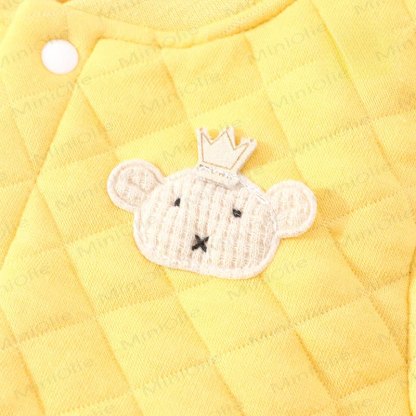 ベビー無地キルティングベストアウターウェア - image 9