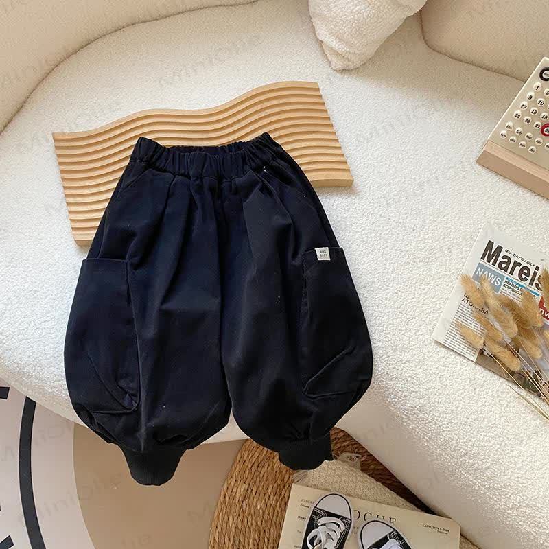 ベビー幼児男の子用ジョガーパンツ - 黒 - 5～7歳 - image 2