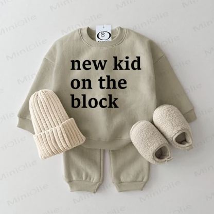 NEW KID ON THE BLOCKベビーグレーグリーン 2点セット - グレーグリーン - 2～3歳 - image 1