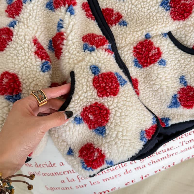 幼児用女の子用花柄スウィートフリースアウターウェア - image 3