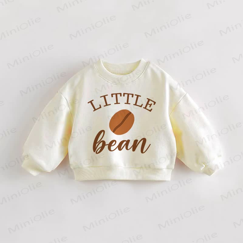 LITTLE BEAN幼児用 クリーム スウェットシャツ - クリーム - 3～5歳 - image 1