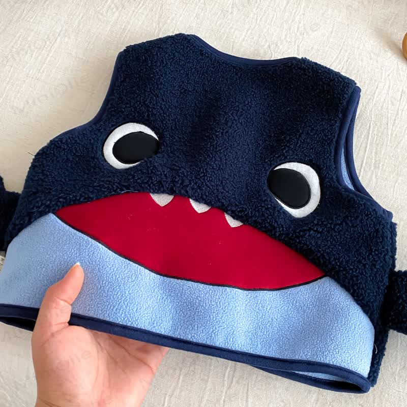 男の子用漫画柄ノースリーブベストアウターウェア - image 7