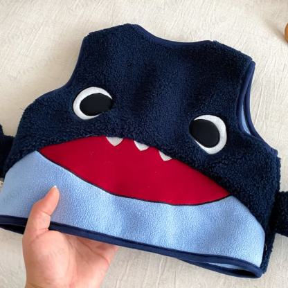 男の子用漫画柄ノースリーブベストアウターウェア - image 7