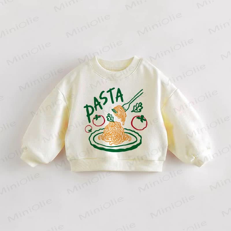 PASTAベビー 幼児用スウェットシャツ - クリーム - 3～5歳 - image 1