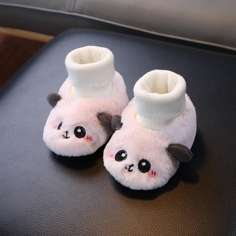 ベビーパンダのフリースウォーキングシューズ - ピンク - 6～12ヶ月 - image 7