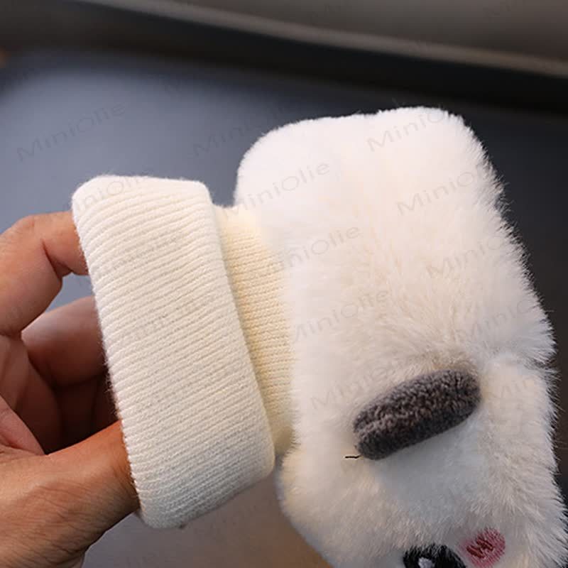 ベビーパンダのフリースウォーキングシューズ - image 4