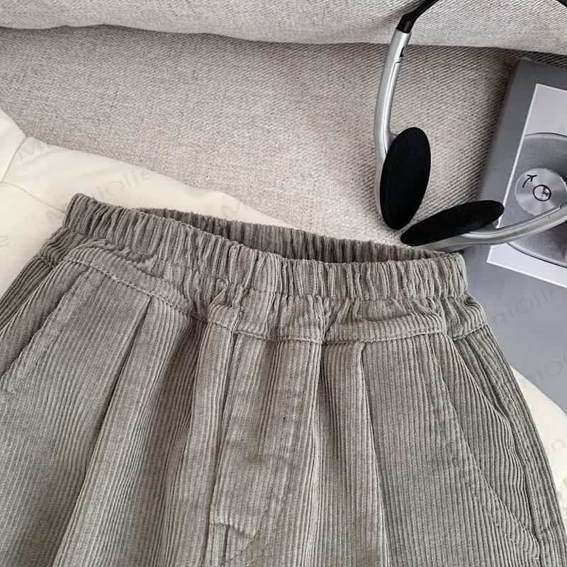 ベビー 幼児 男の子用 コード チェック柄 ゆったりパンツ - image 6