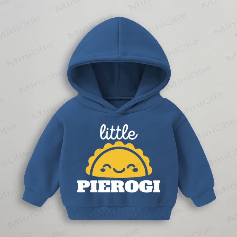 LITTLE PIEROGIベビー 幼児用 ブルー フーディー スウェットシャツ - 青 - 3～5歳 - image 1
