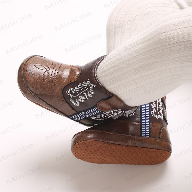 ベビーリーフ刺繍ブーツ - image 3