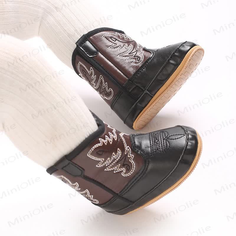 ベビーリーフ刺繍ソフトブーツ - image 12