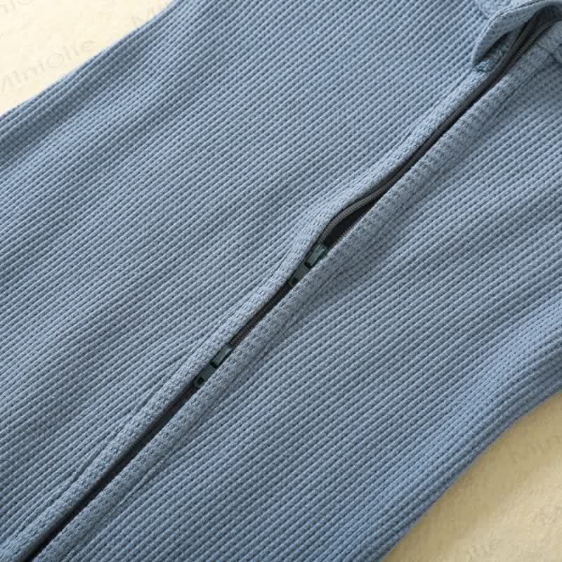 ベビー無地新生児パジャマロンパース - image 5