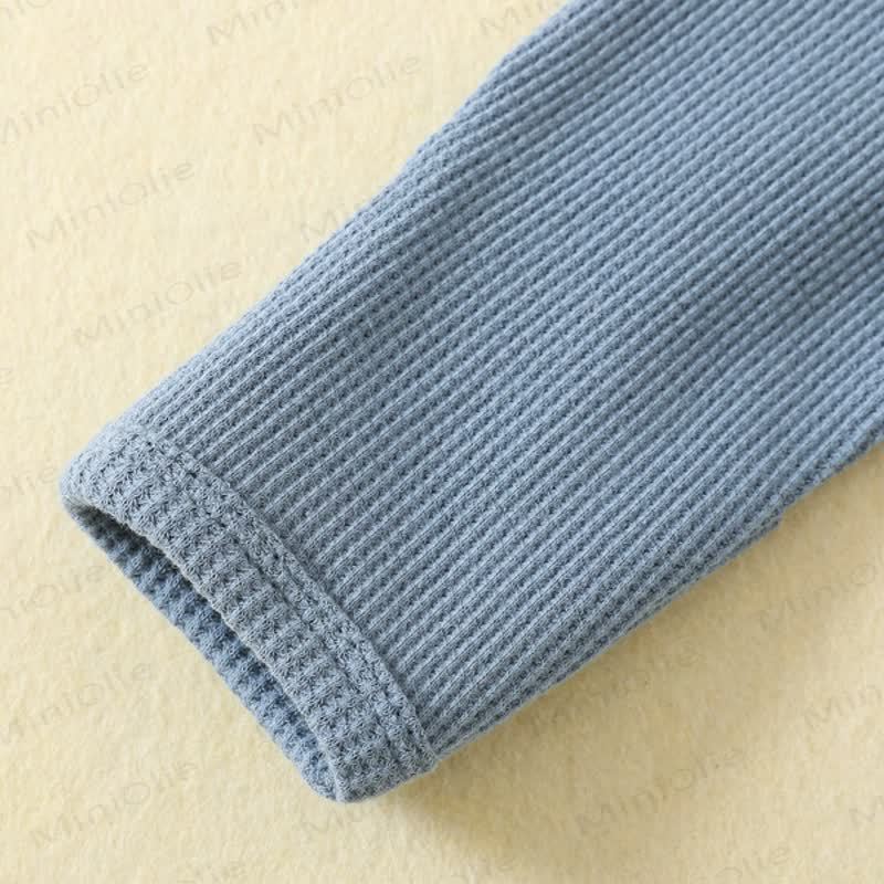 ベビー無地新生児パジャマロンパース - image 8