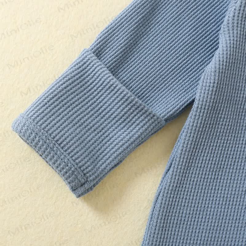 ベビー無地新生児パジャマロンパース - image 6