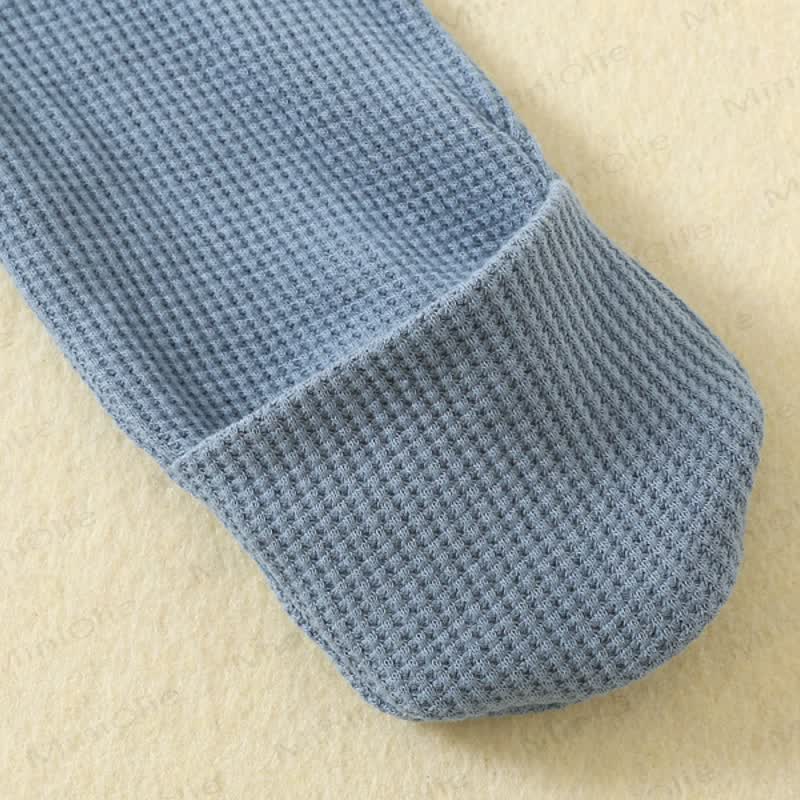 ベビー無地新生児パジャマロンパース - image 9