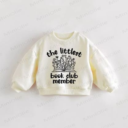 THE LITTLEST BOOK CLUB MEMBERベビー 幼児用 フラワー クリーム スウェットシャツ - クリーム - 3～5歳 - image 1