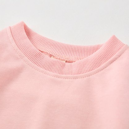 ベビーガール ラブ ディノ ピンク スウェットシャツ - image 5