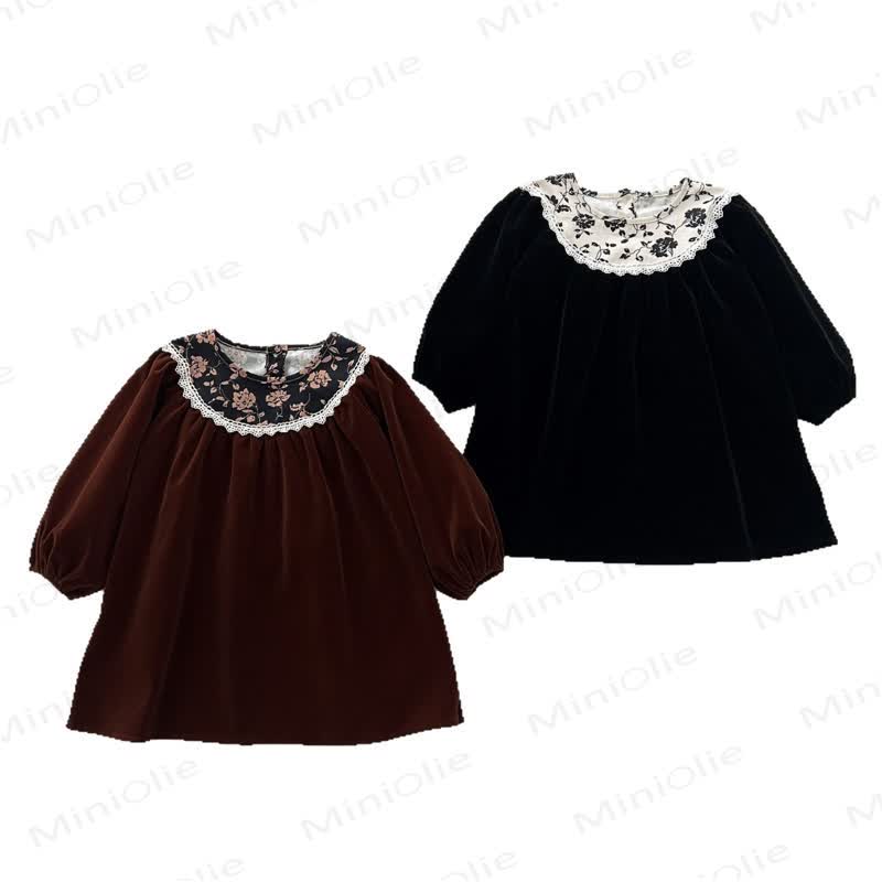 ベビー幼児女の子用レースフラワーDress - image 2