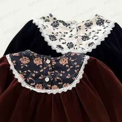 ベビー幼児女の子用レースフラワーDress - image 10