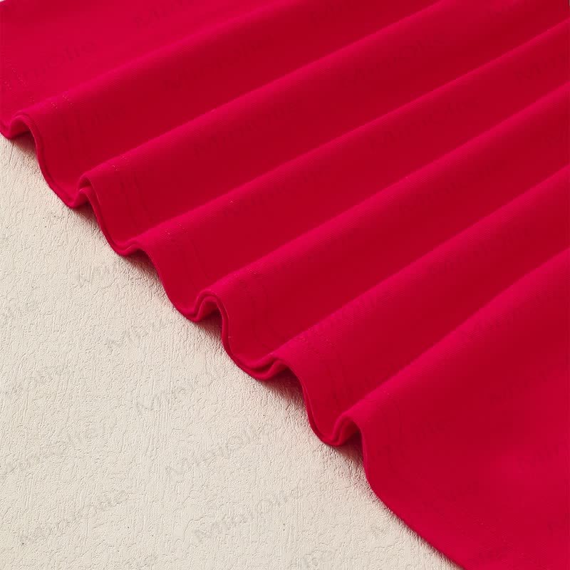 ベビー 幼児 女の子 リボン ラブ レッド ニットDress  - image 7