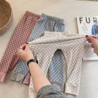 ベビー幼児女の子用フラワーレギンス - image 2