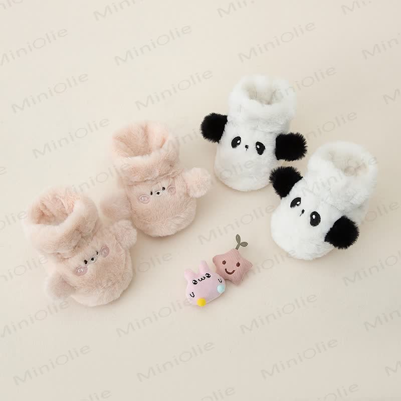 ベビーフリースパンダベアシューズ - image 2