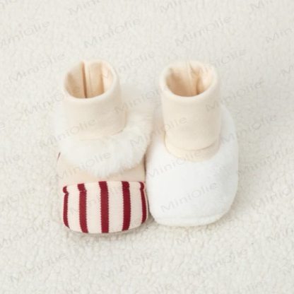 ベビーストライプソックスシューズ - image 3