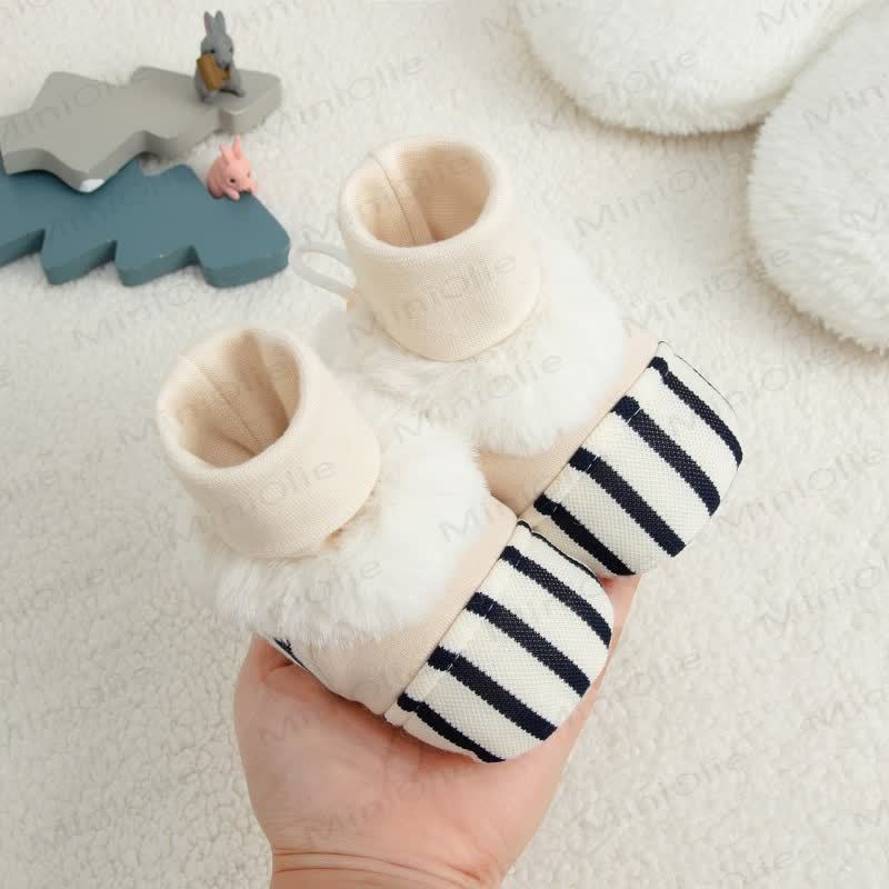 ベビーストライプソックスシューズ - image 9