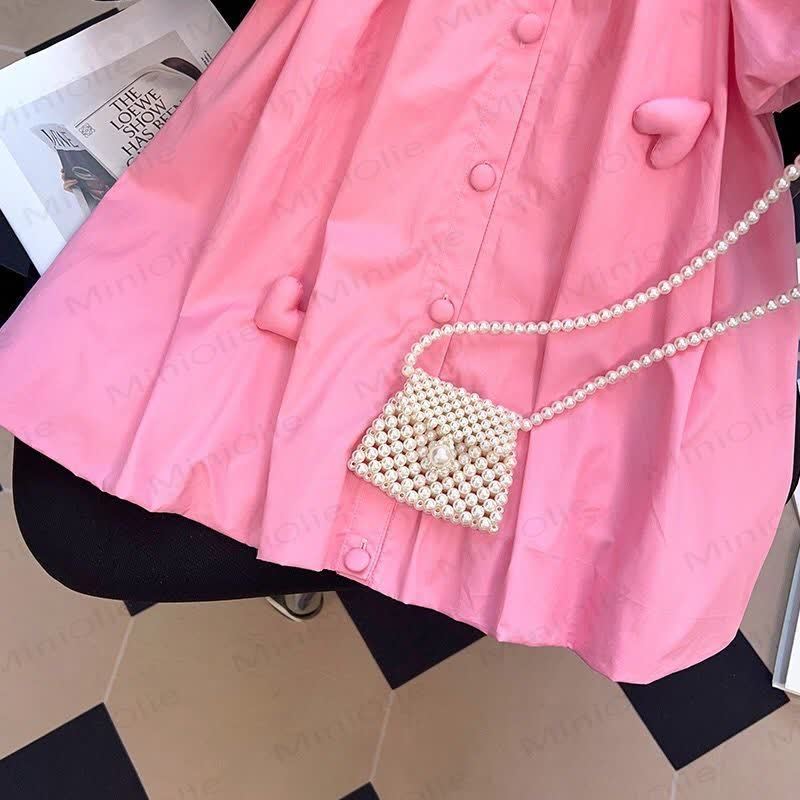 幼児用女の子用ベビーカラーラブDress - image 5