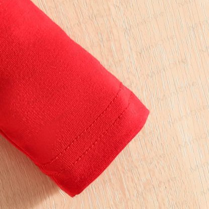 女の子用 リボンベアラブ フライングスリーブ サスペンダースカート - image 5