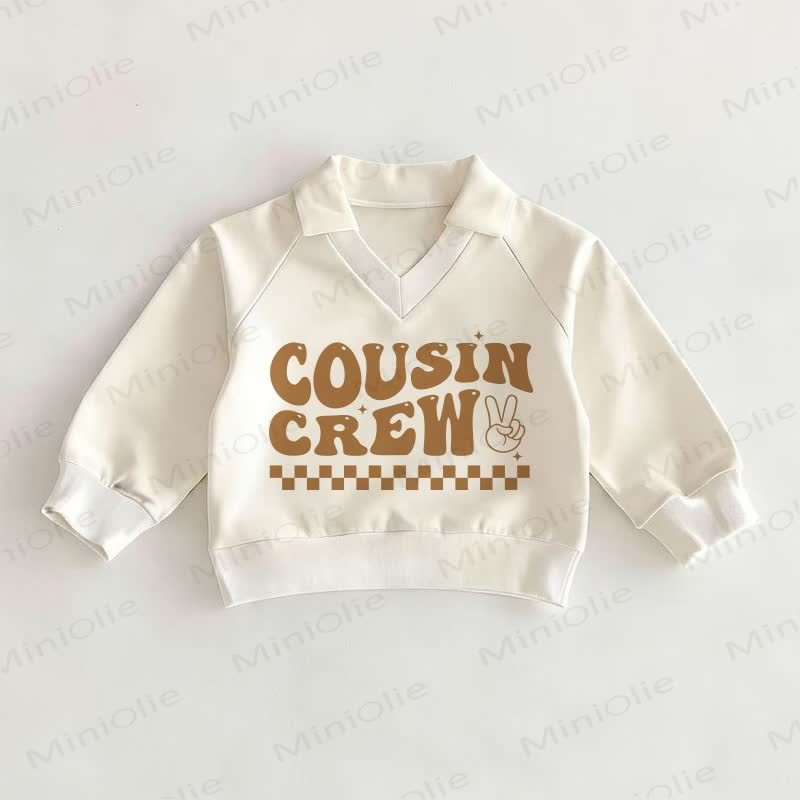 COUSIN CREWホワイト ポロトップ - 白 - 2～3歳 - image 1