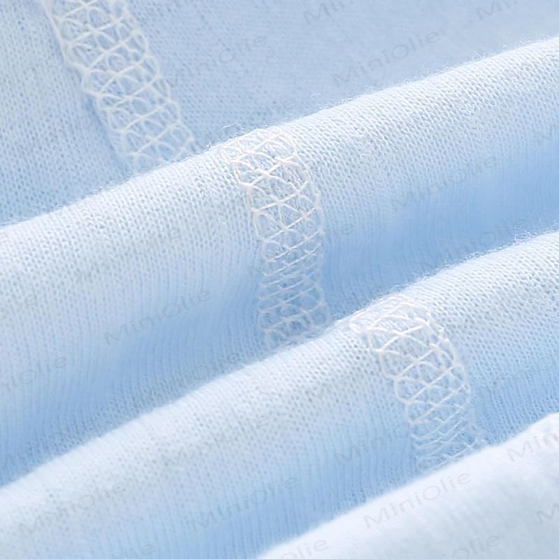 ベビーカートゥーンクラウド無地新生児パジャマロンパース - image 5