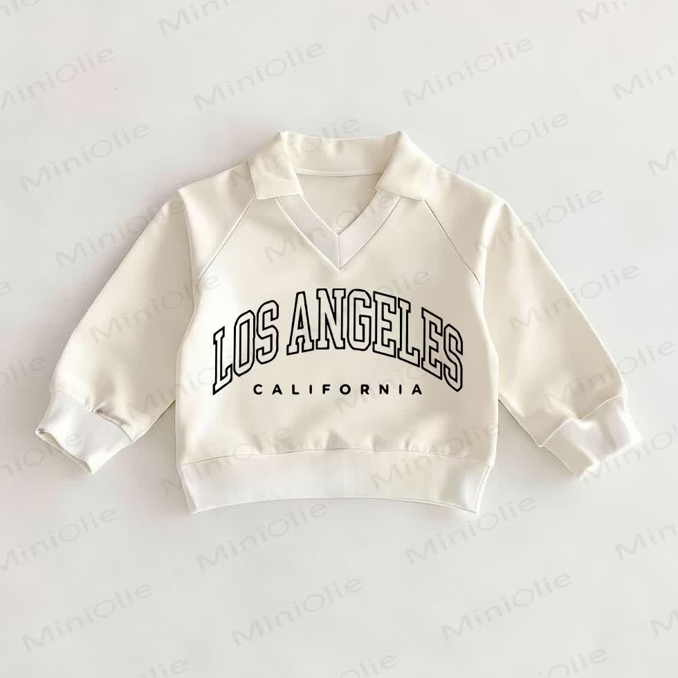 LOS ANGELES CALIFORNIAベビーホワイトポロトップ - 白 - 2～3歳 - image 1