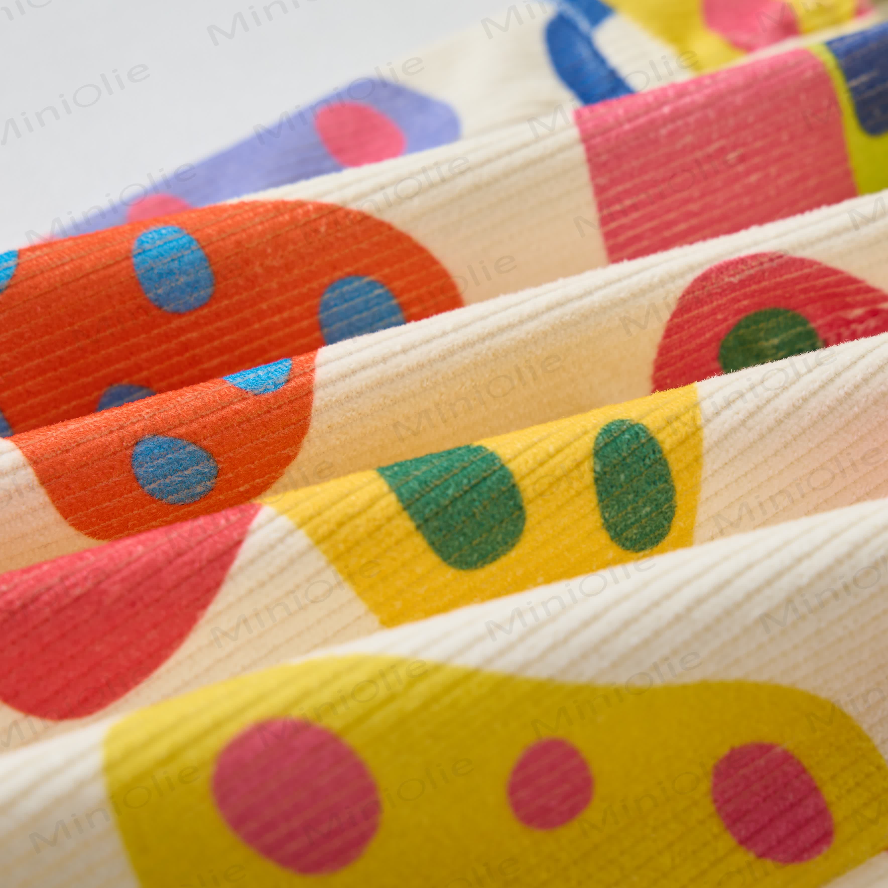 ベビー幼児用カラフルマッシュルームベージュコーデュロイオーバーオール - image 7