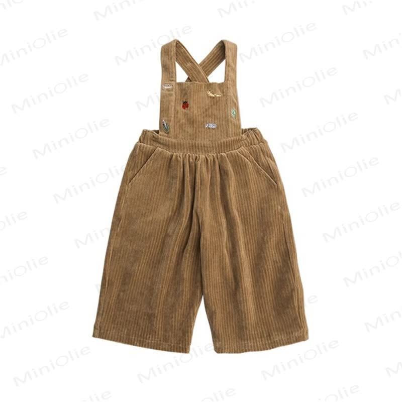 ベビー幼児用動物オーバーオール - 茶色 - 3～4歳 - image 1